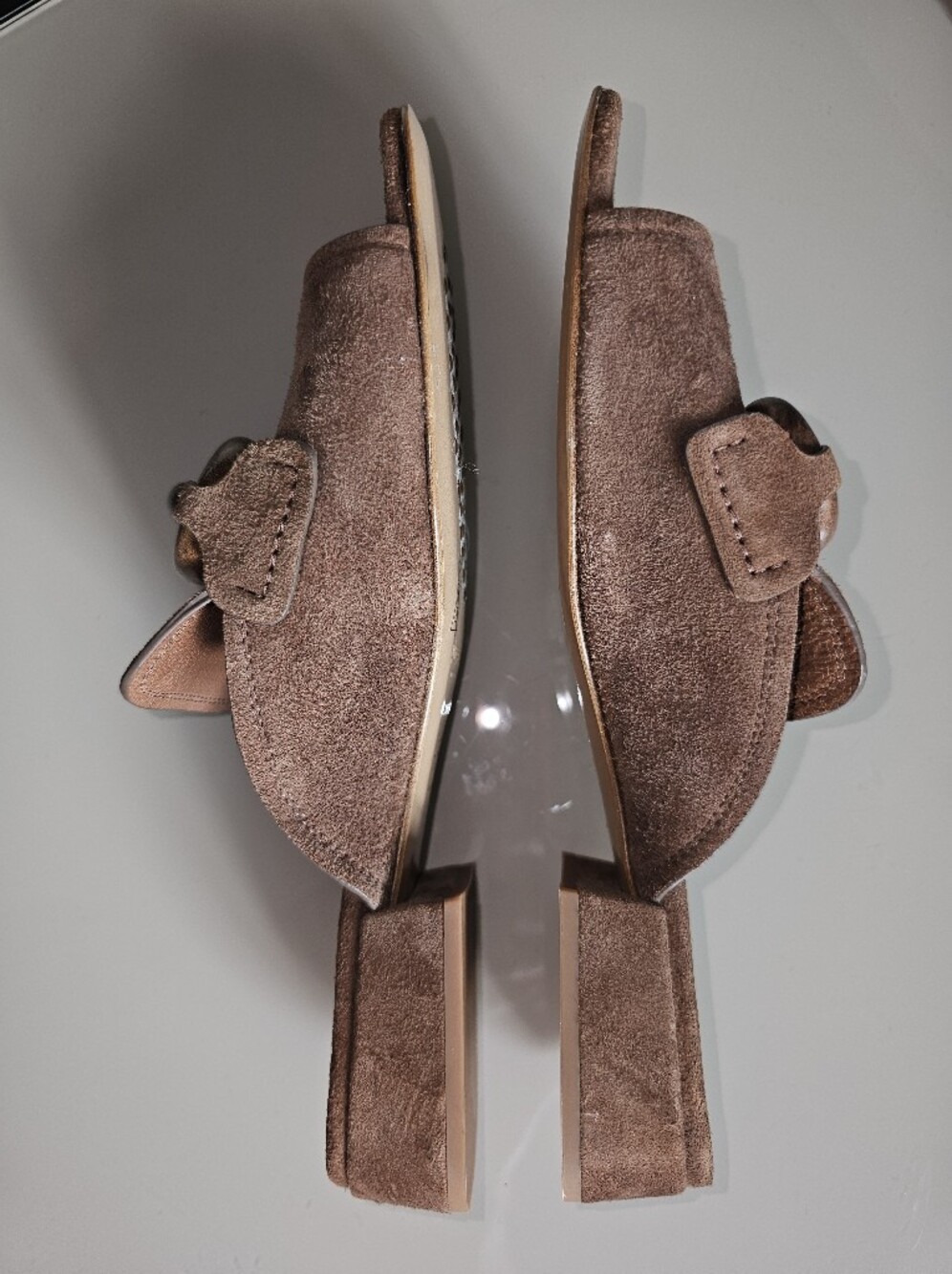 Pedro Garcia Enna Suede Slide Sandals SzEU38.5/US8.5 - Picture 11 of 14